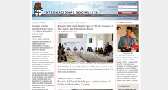 Desktop Screenshot of internacionalsocialista.org