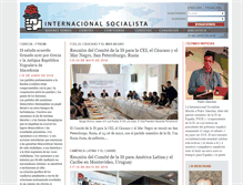 Tablet Screenshot of internacionalsocialista.org